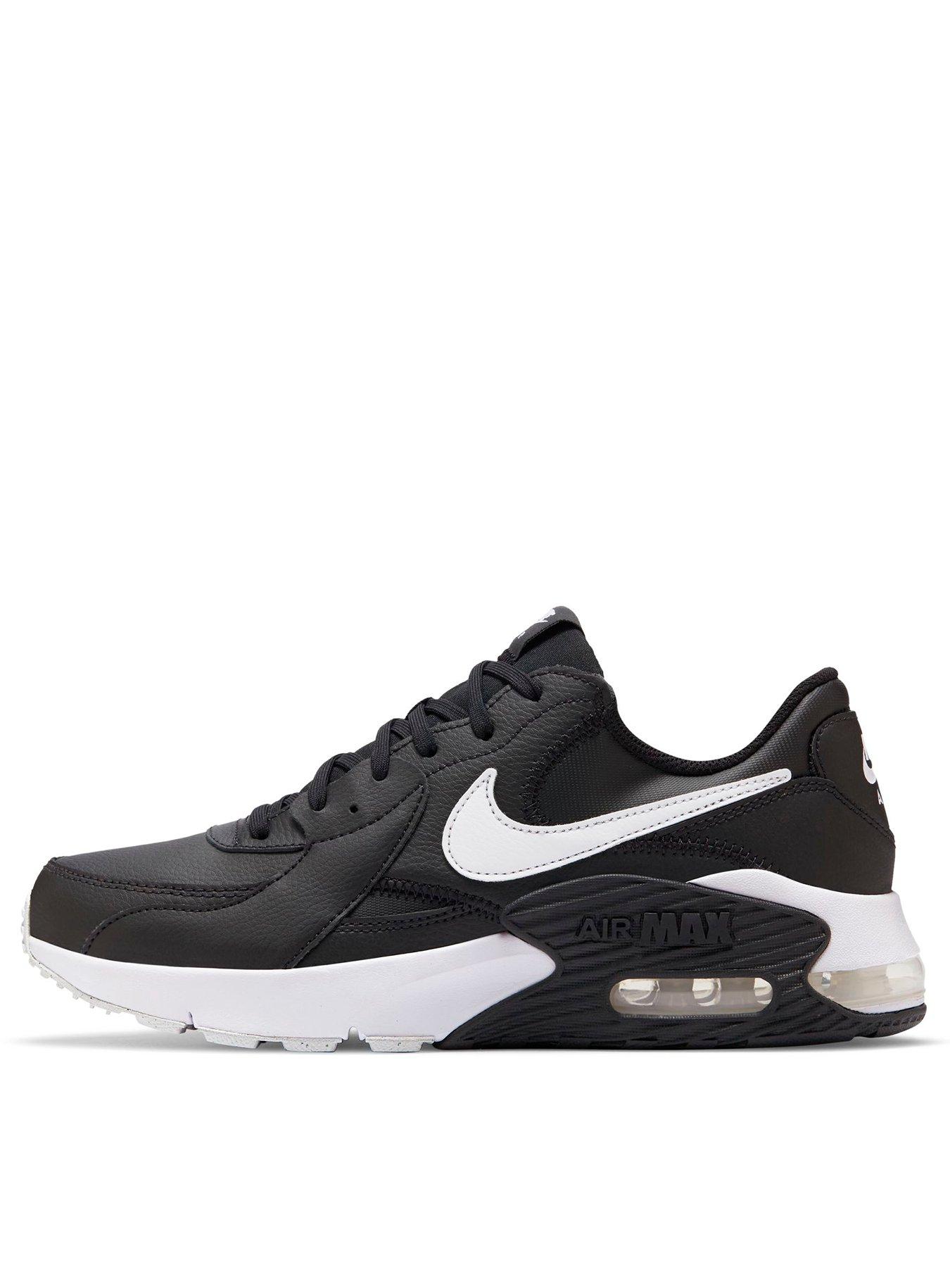 Nike Air Max Leather Excee Black/White very.co.uk