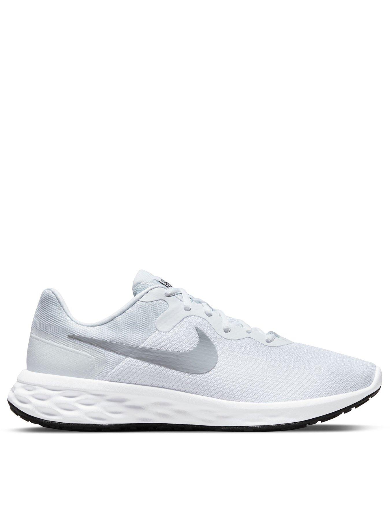 Nike Revolution 6 - White/Grey | very.co.uk
