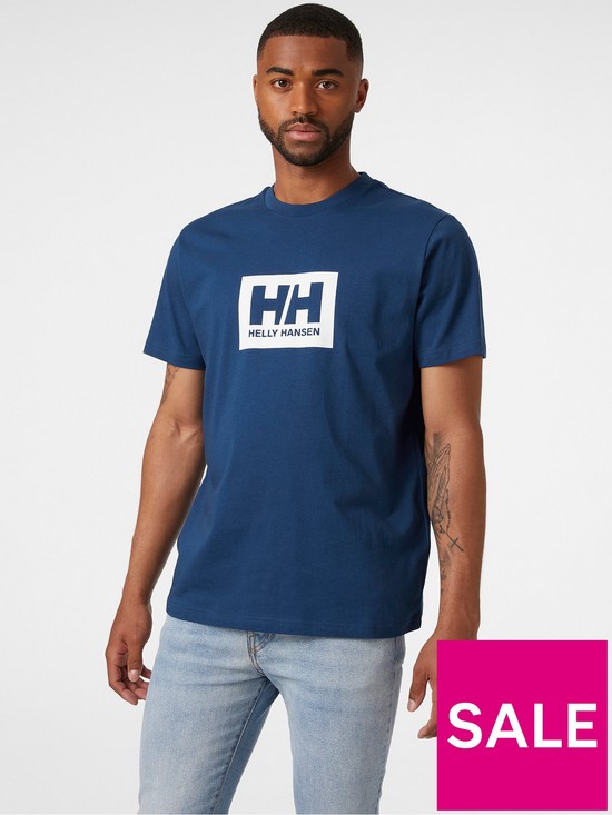 front image of helly-hansen-hh-box-logo-t-shirt
