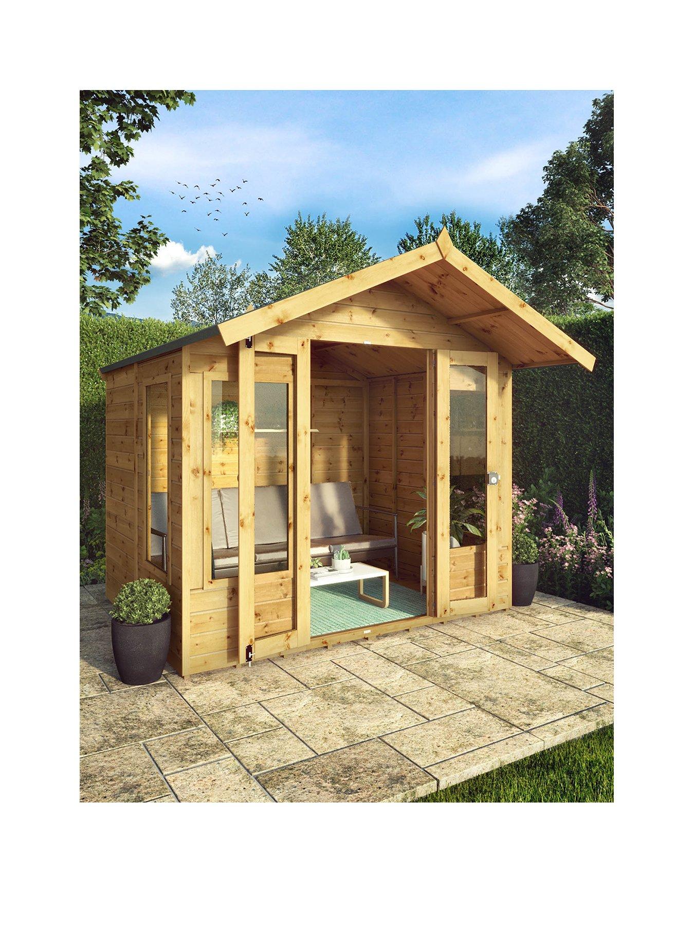Product photograph of Mercia 6 X 8 Premium Sussex Summerhouse from very.co.uk