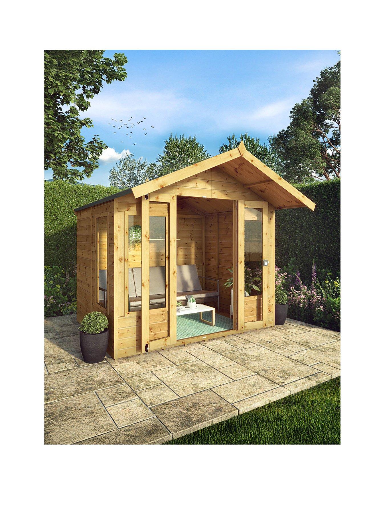 Product photograph of Mercia 6 X 8 Premium Sussex Summerhouse from very.co.uk