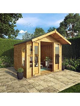 Product photograph of Mercia 8 X 8ft Premium Sussex Summerhouse - Fsc Reg Certified from very.co.uk