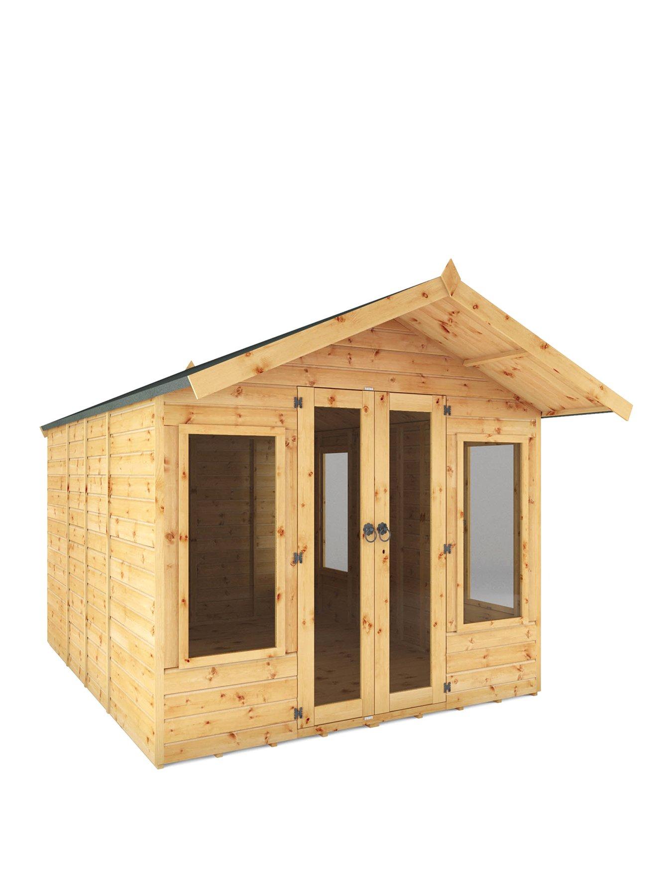 Product photograph of Mercia 10 X 8 Premium Sussex Summerhouse from very.co.uk