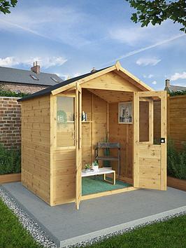 Product photograph of Mercia 7 X 5 Traditional Summerhouse - Fsc Reg Certified from very.co.uk