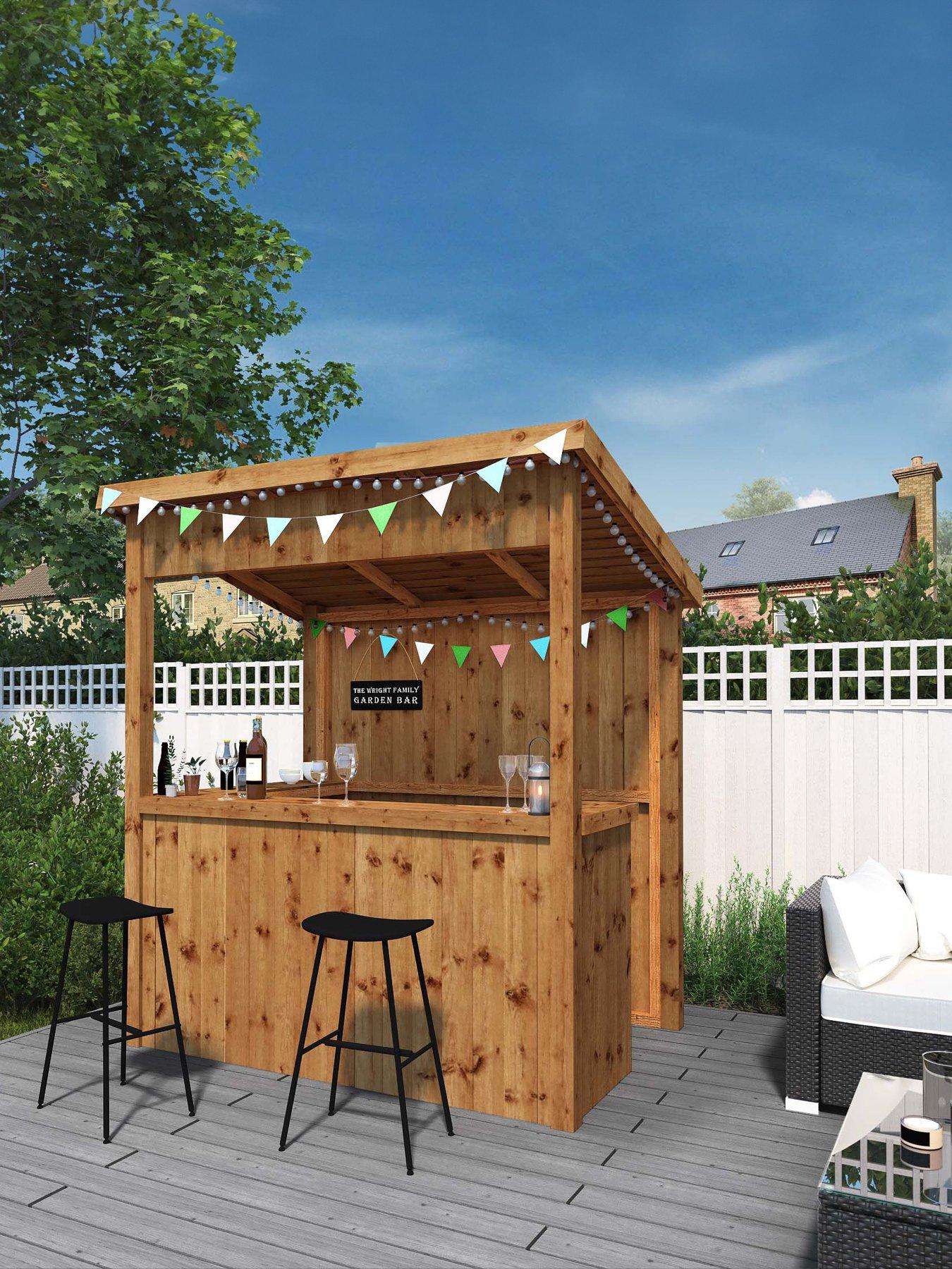 Product photograph of Mercia 6 X 4 Pressure Treated Garden Bar from very.co.uk