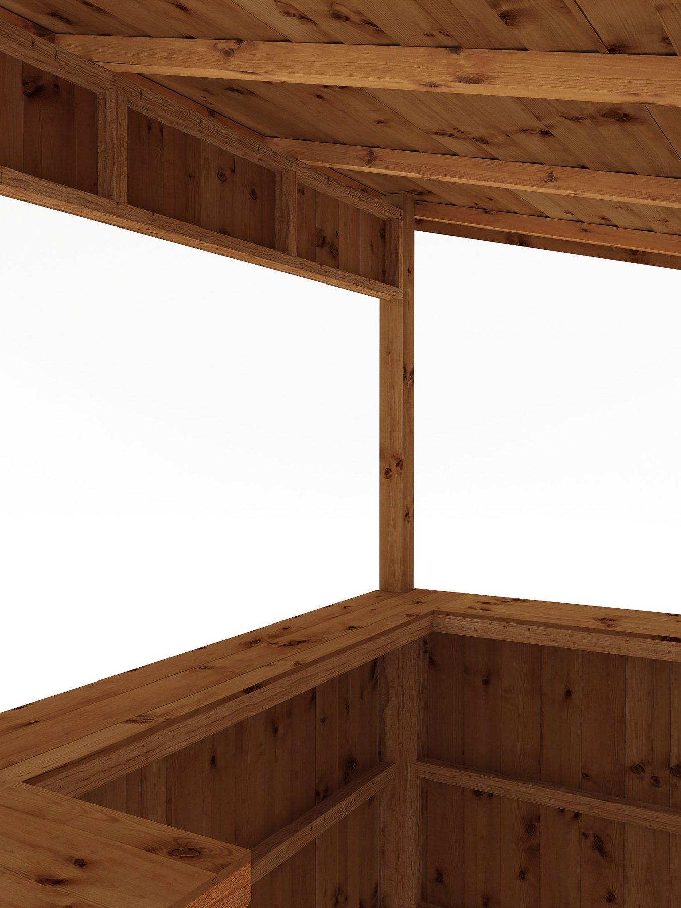 Image 4 of 6 of MERCIA 6 x 4 Pressure Treated Garden Bar - PEFC Certified