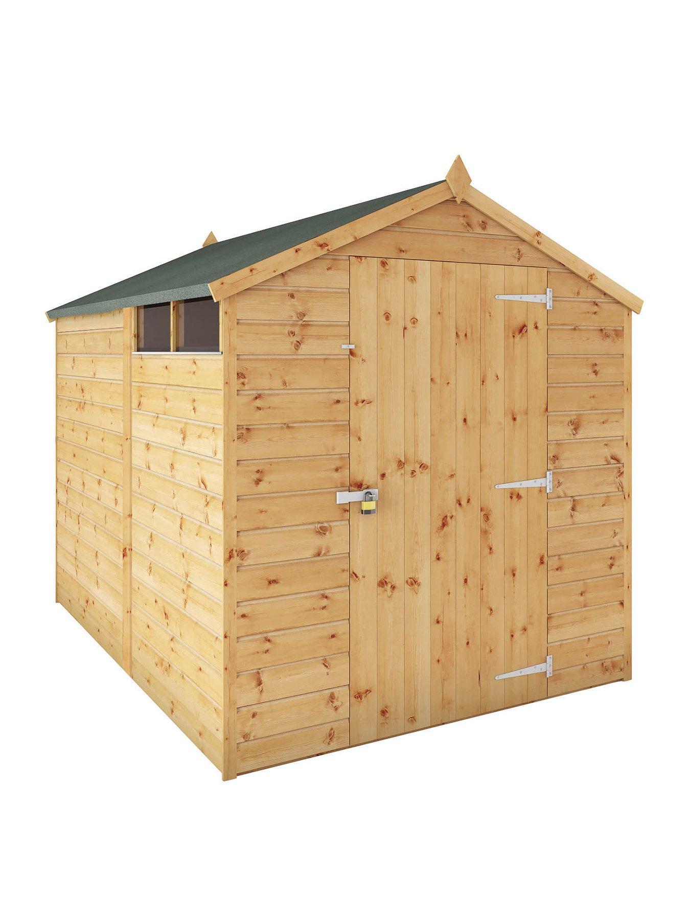 Image 2 of 6 of MERCIA 8 x 6 Shiplap Security Apex