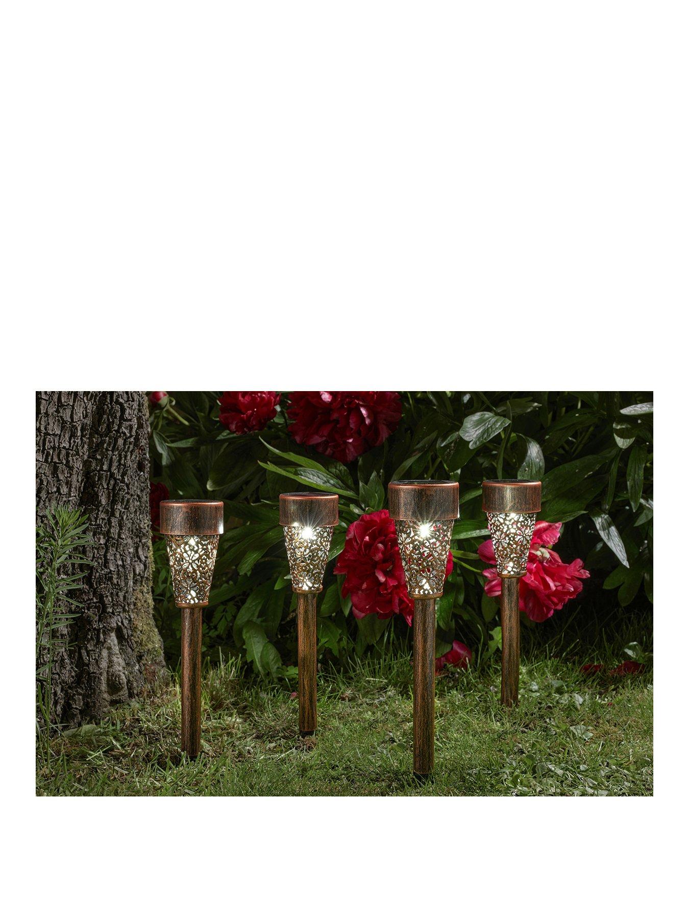 undefined Damasque Stake Light Bronze, 4pk