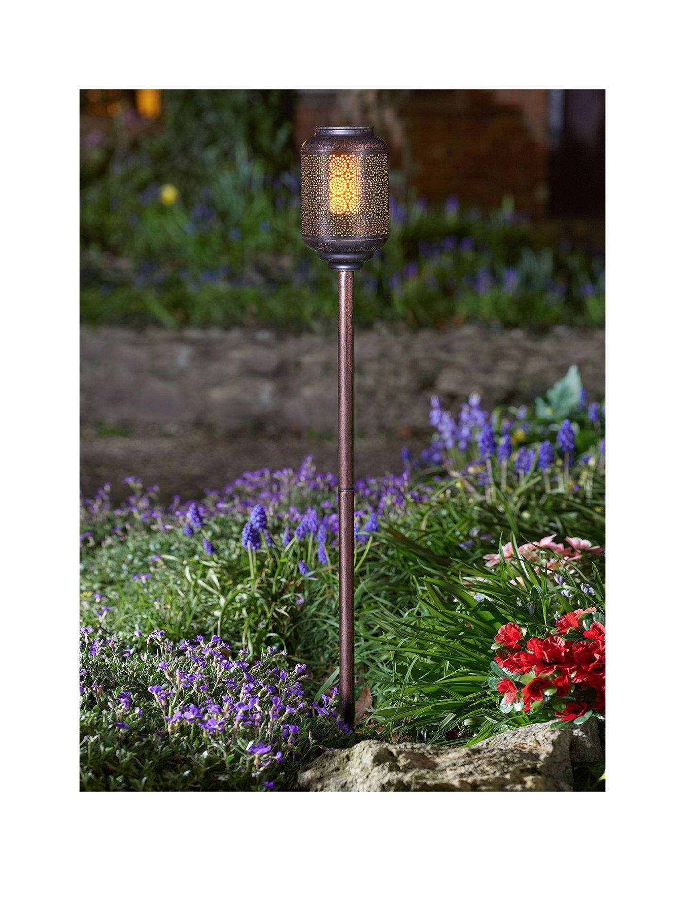 Product photograph of Smart Solar Tunis Flaming Torch 2pk from very.co.uk