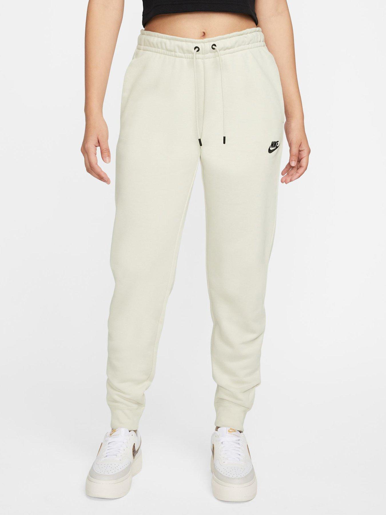 Beige hot sale nike sweatpants