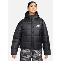 Nike NSW Synthetic Repel HD Jacket - Black/White | very.co.uk