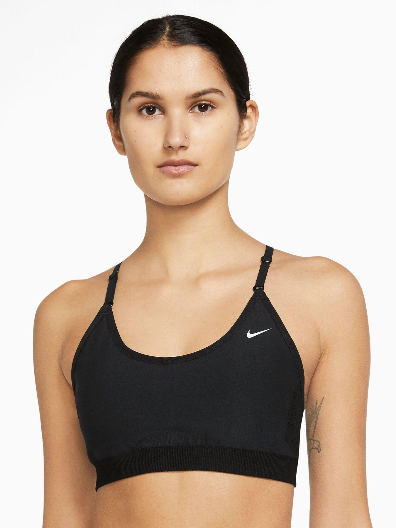 Nike Dri Fit Indy Seamless Sports Bra Black