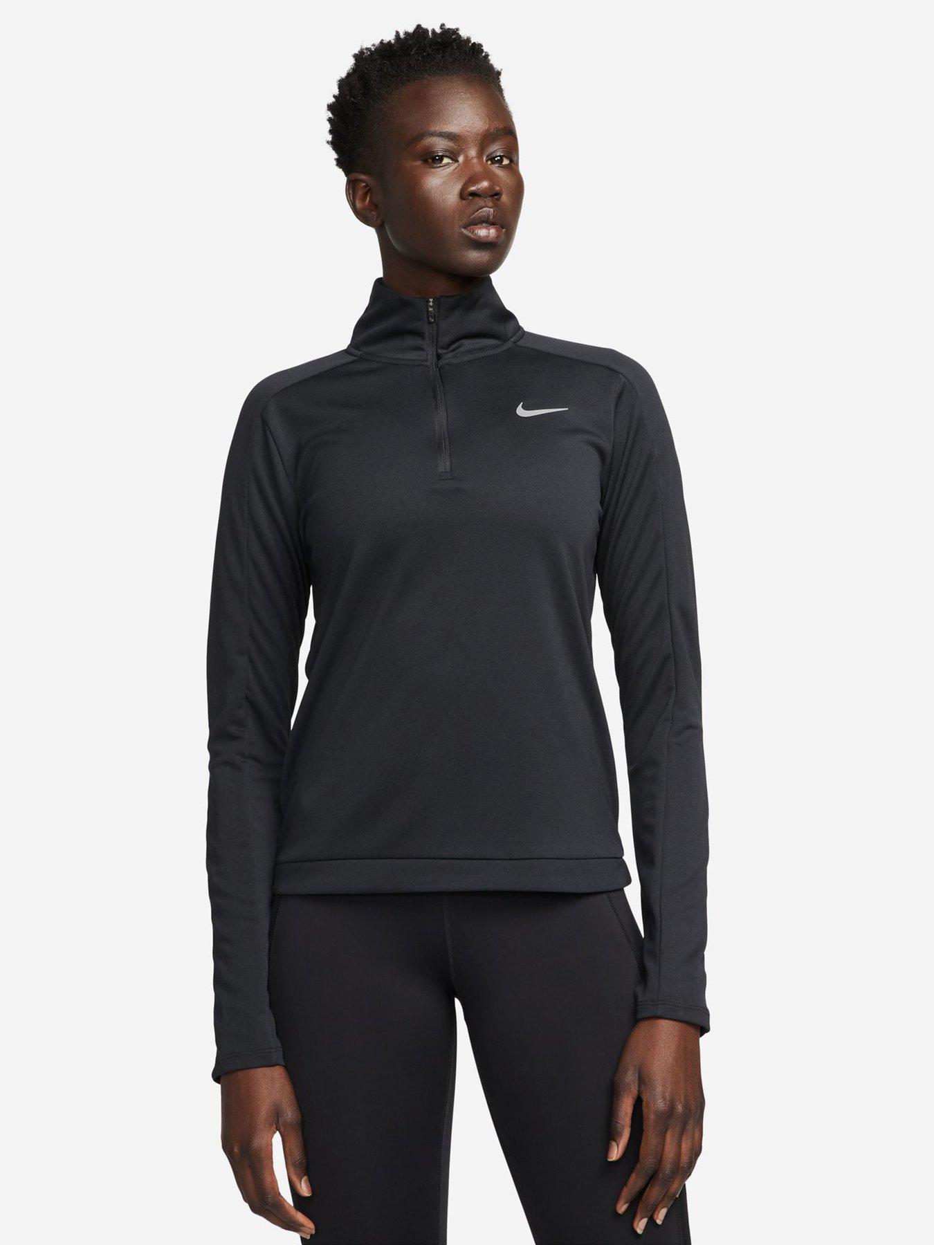 Nike running quarter store zip