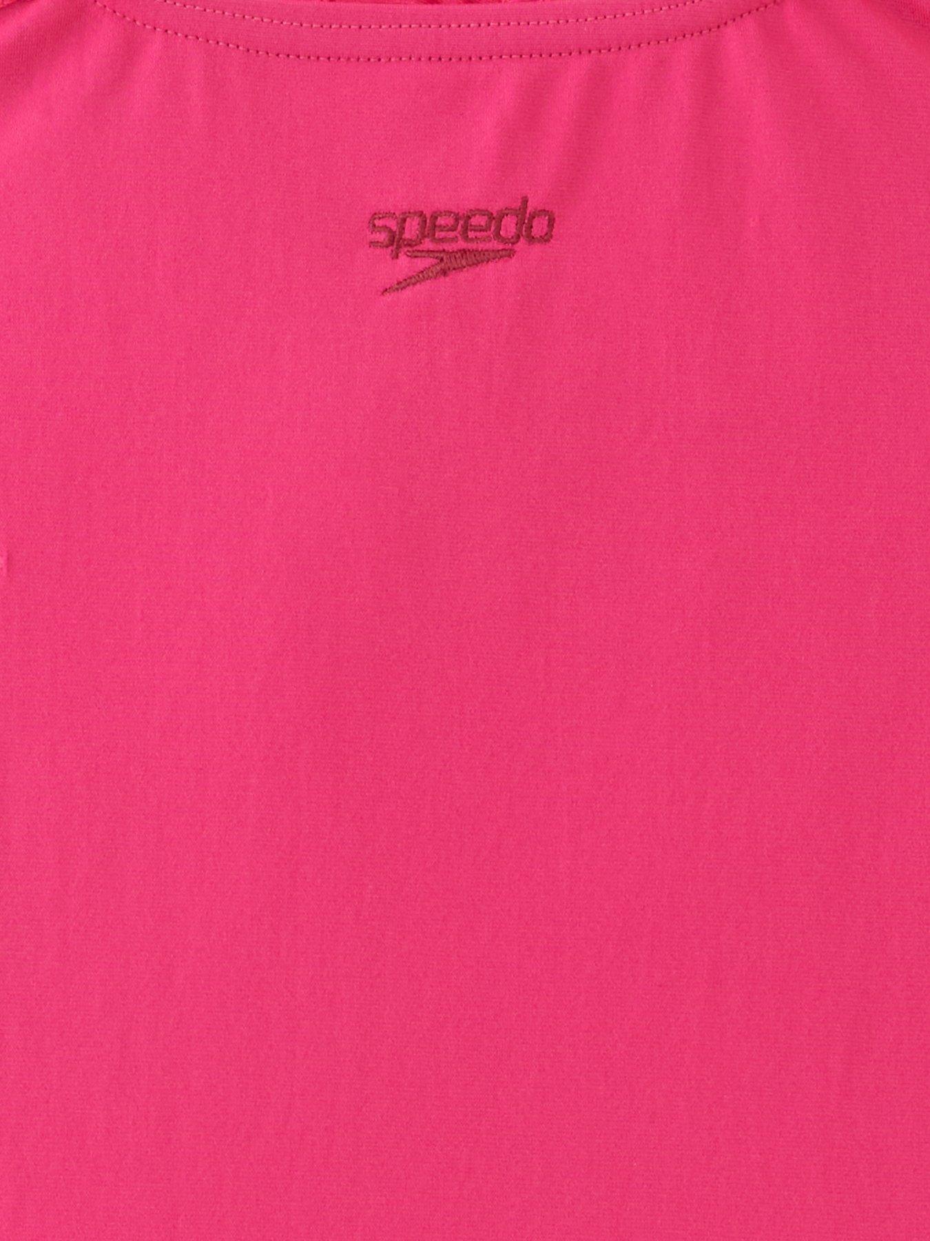 Image 3 of 4 of Speedo Junior Girls Eco Endurance+ Medalist&nbsp;Swimsuit - Pink