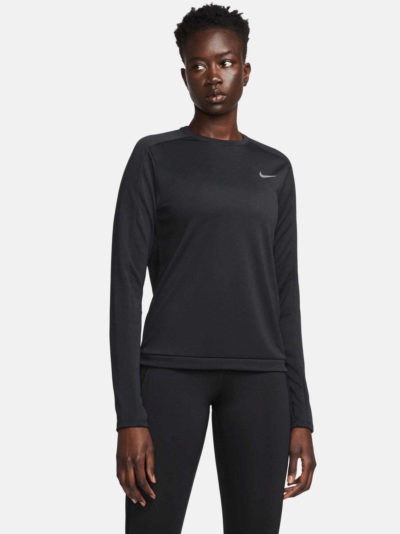 Nike The One Dri-FIT Long Sleeve Top - Black