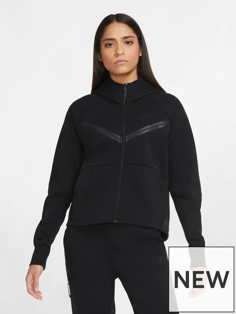 nike-nsw-tech-fleece-zip-through-hoodie-black