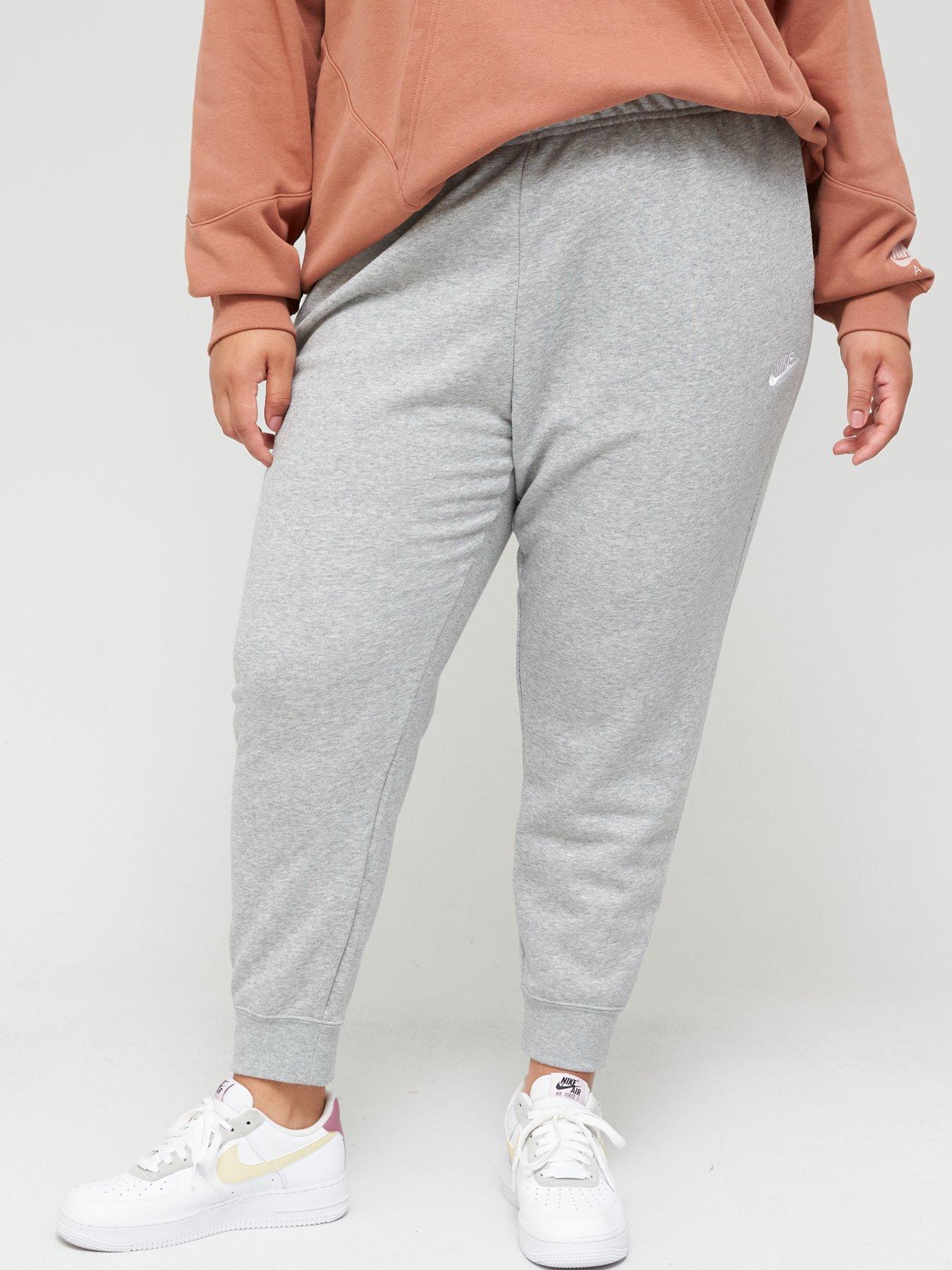 Plus Size Fleece Joggers - Heather