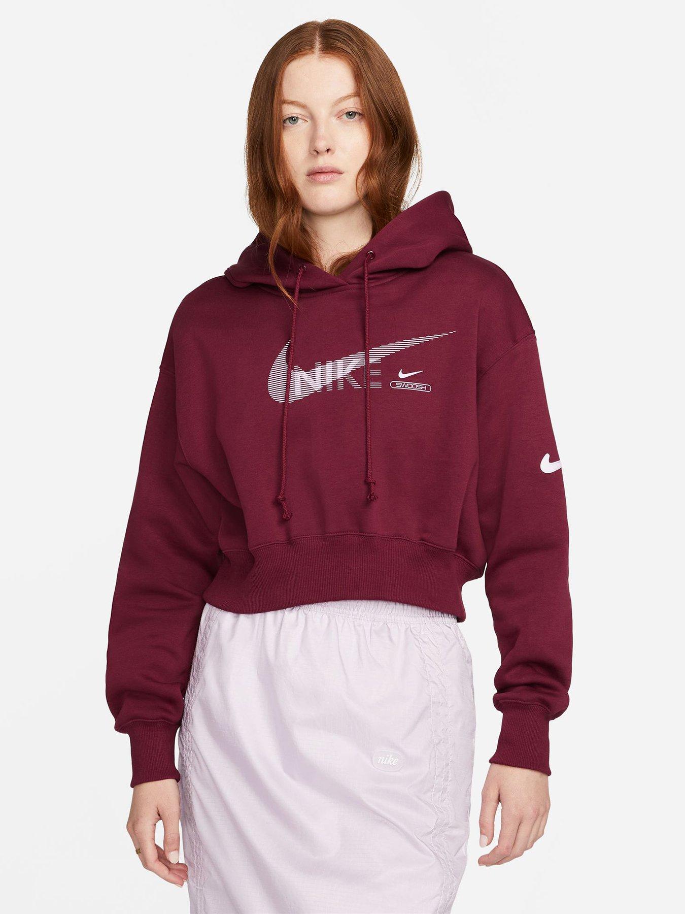 Nsw swoosh fleece hoodie sale