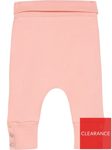 tartine-et-chocolat-baby-button-bottom-leggings-pink