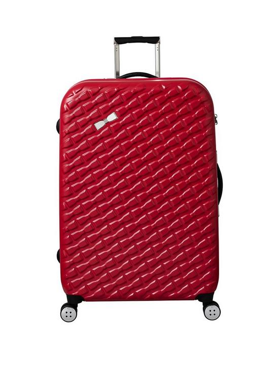 front image of ted-baker-belle-large-trolley-case--red