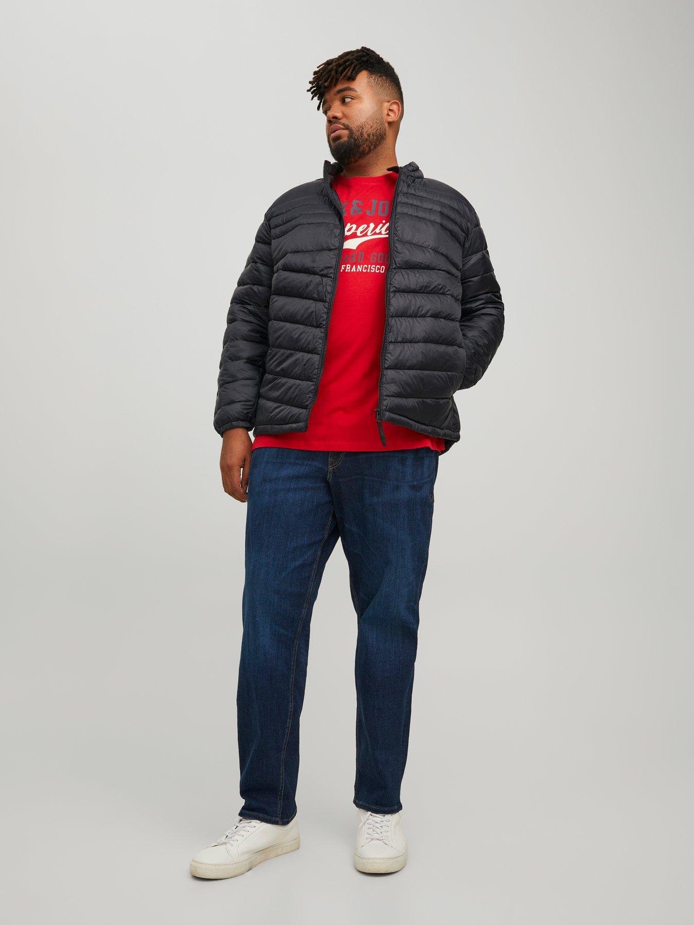 Jack and jones cheap quilted jacket with hood