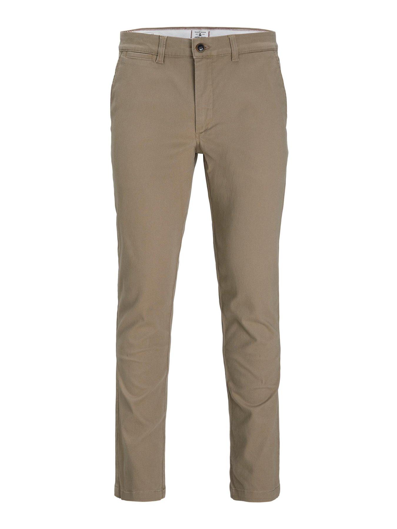 Image 3 of 3 of Jack & Jones Marco Slim Fit Chino Trousers - Beige