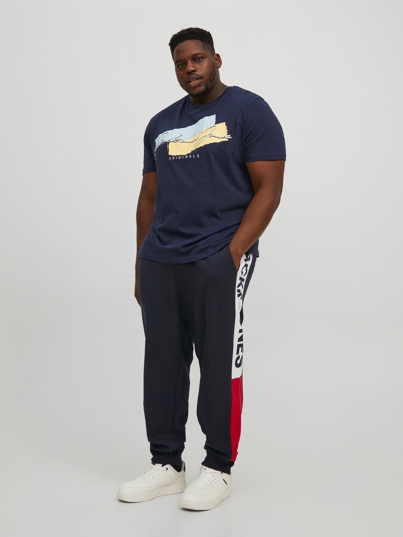 Colour block online joggers