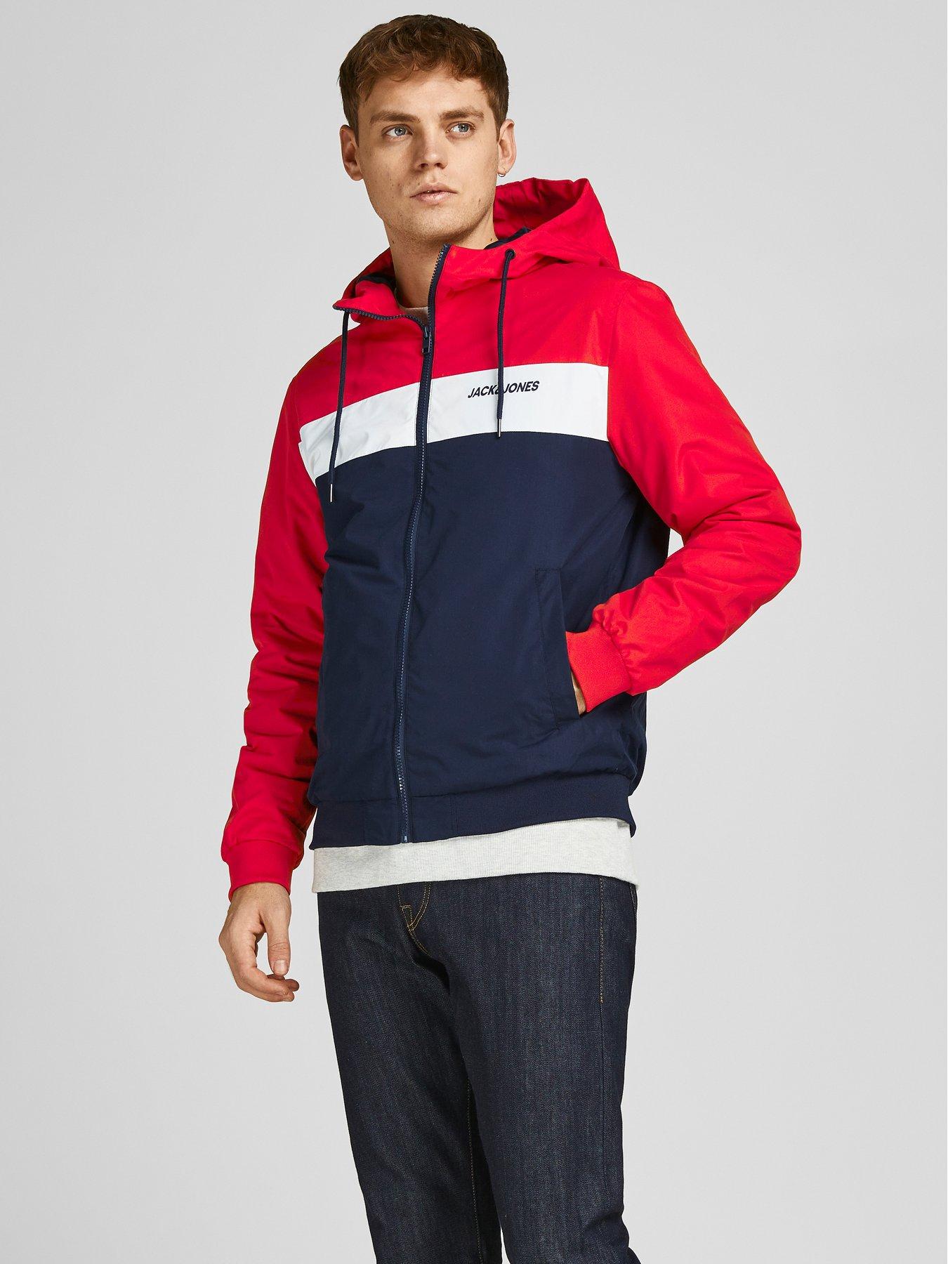 Jack and shop jones red jacket