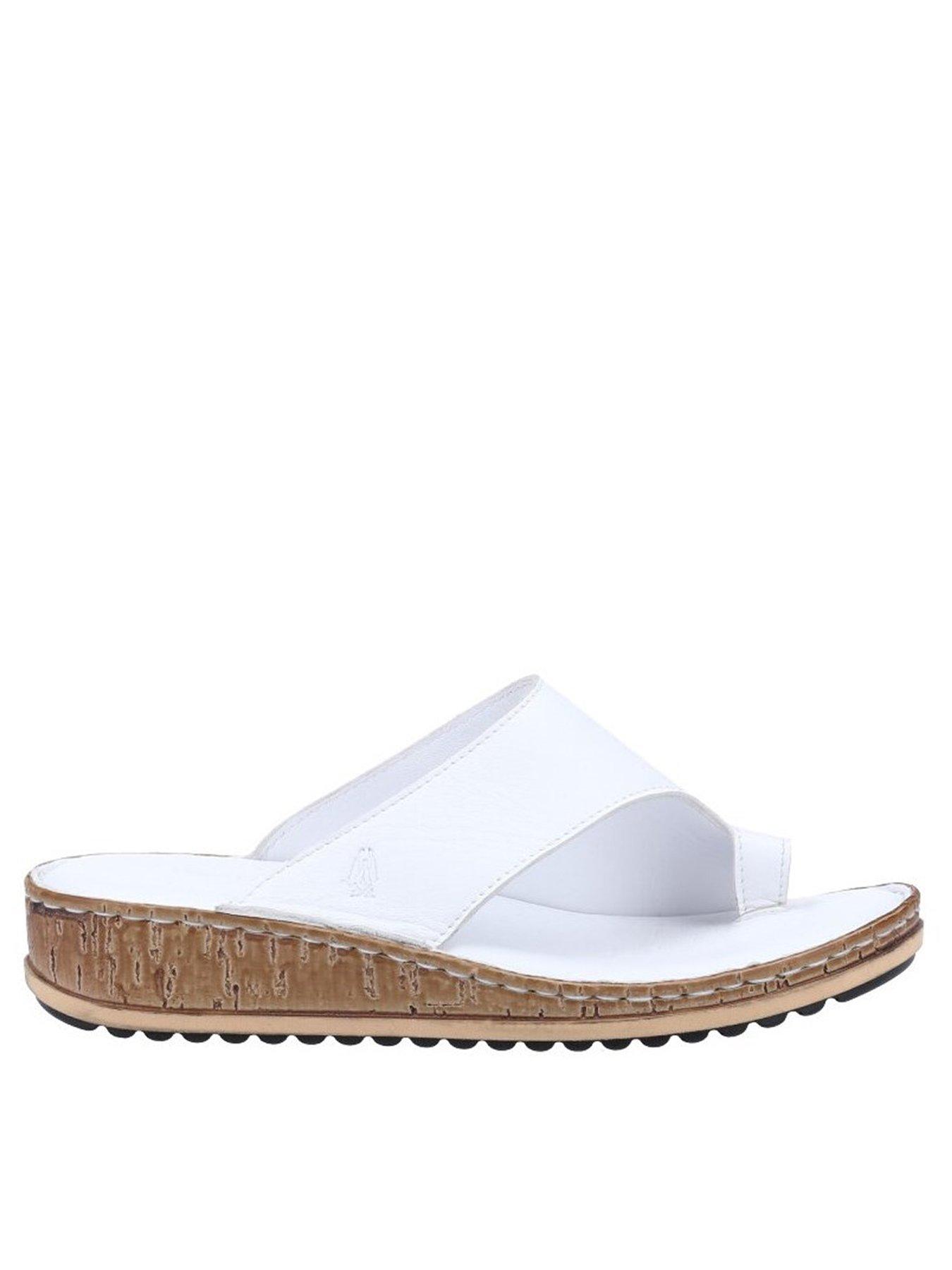 undefined Elissa Toepost Sandal - White