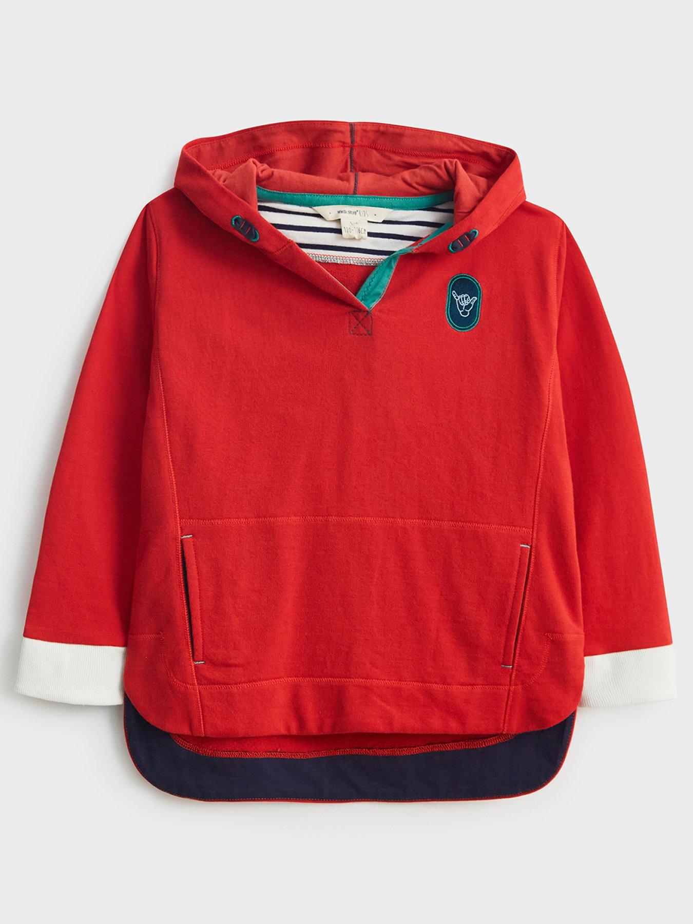 Boys Clothes Boys Skater Hoodie - Red