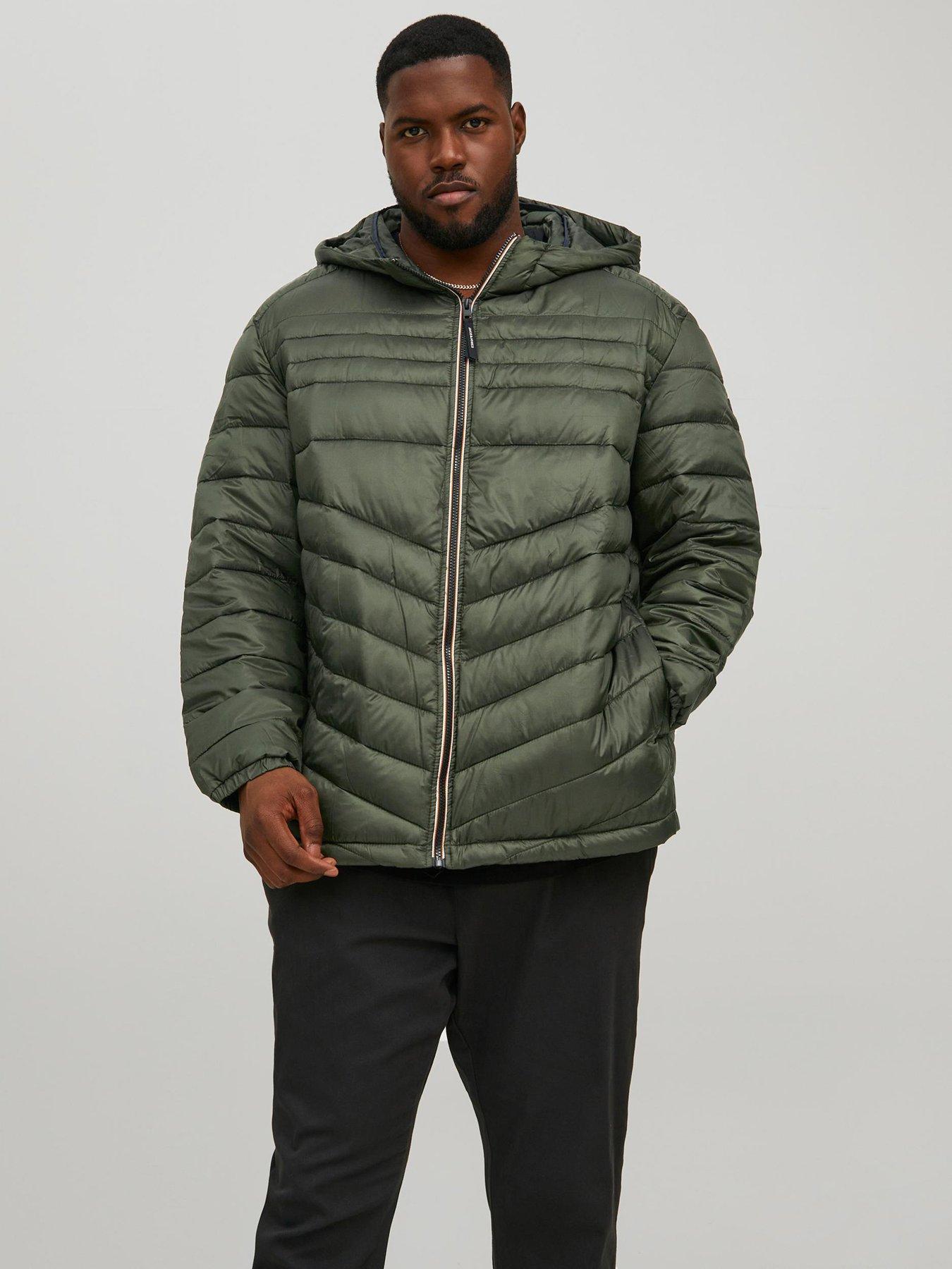 Jack & jones clearance quilted jacket with hood