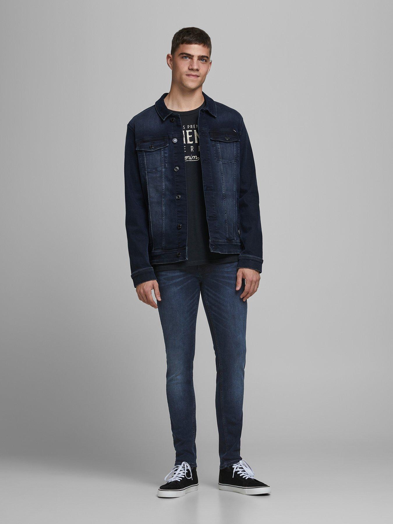 undefined Liam Skinny Fit Jeans - Dark Wash