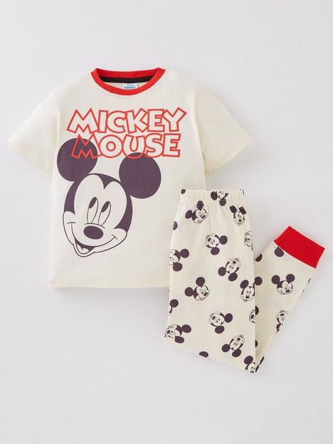 mickey-mouse-boys-disney-mickey-mouse-short-sleeve-pyjamas-off-white