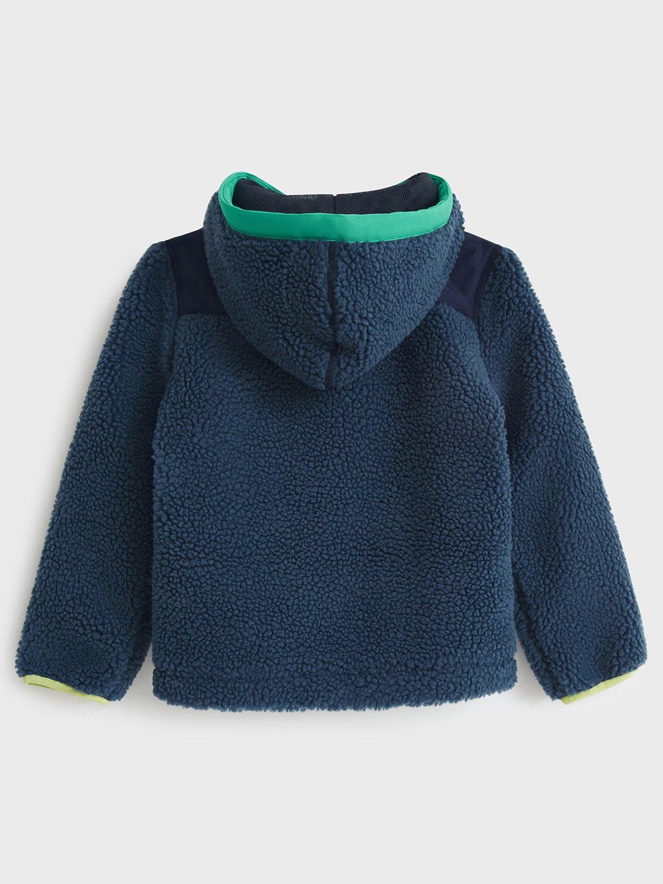 Kids Boys Mini Oadby Fleece Jacket - Mid Blue