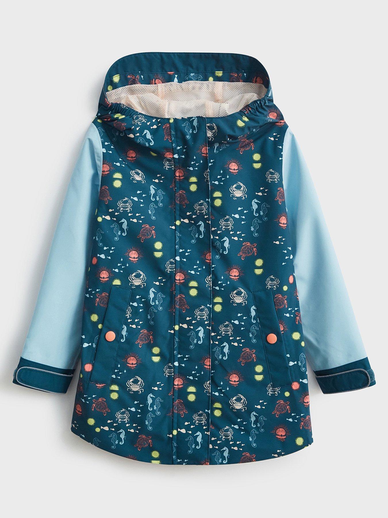 Girls on sale blue raincoat