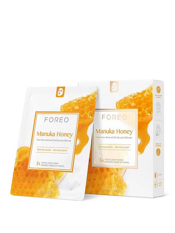 Image 2 of 5 of FOREO Farm To Face Sheet Mask - Manuka Honey (Pack of 3)