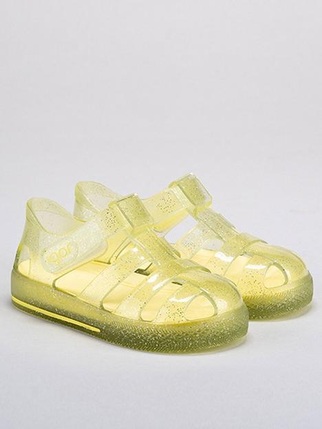 igor-glitter-star-jelly-sandal-yellow