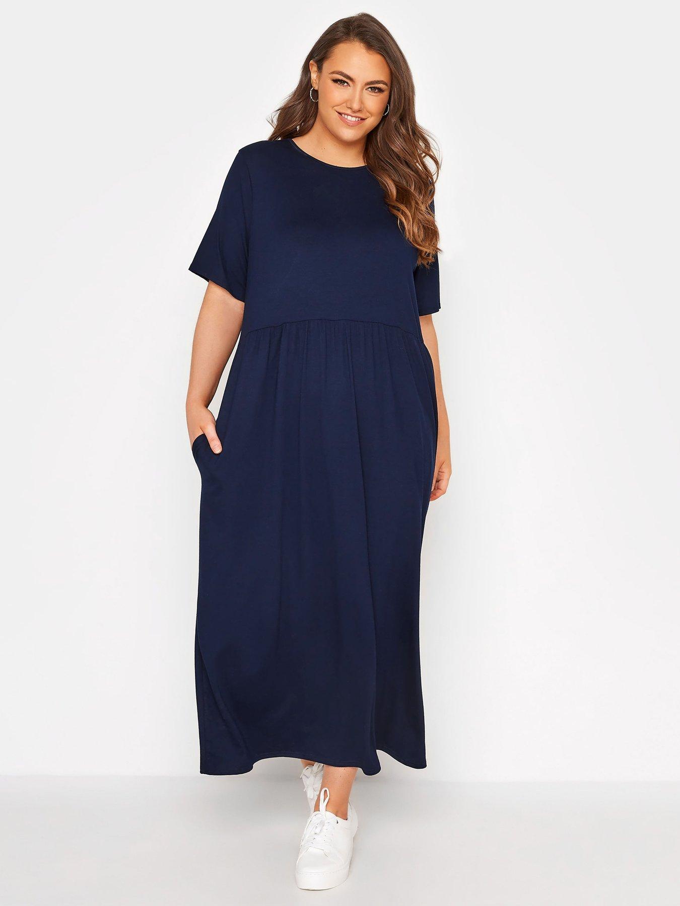 Dresses Yours Limited Throw On Maxi Dress - Navy