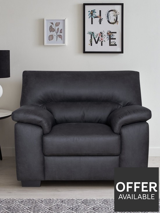 front image of very-home-danielle-faux-leather-armchair-blacknbsp--fscreg-certified