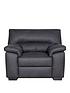  image of very-home-danielle-faux-leather-armchair-blacknbsp--fscreg-certified