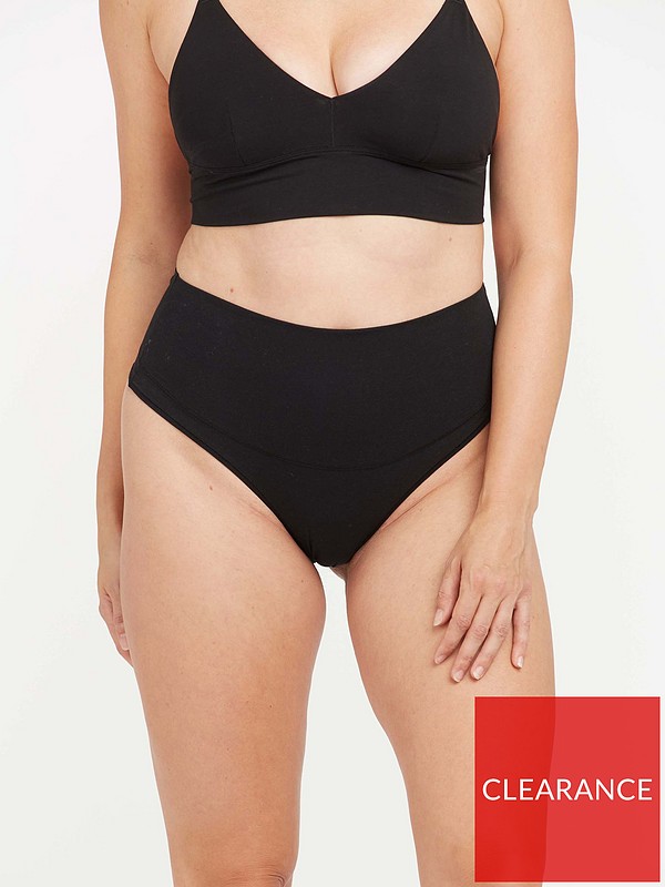 Spanx Cotton Comfort Smoothing Compression Thong