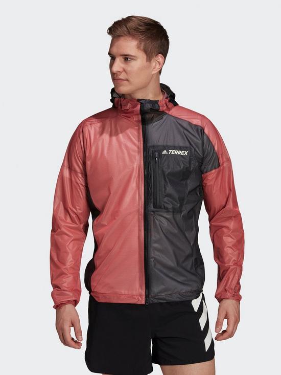 front image of adidas-terrex-agravic-25-layer-rain-jacket
