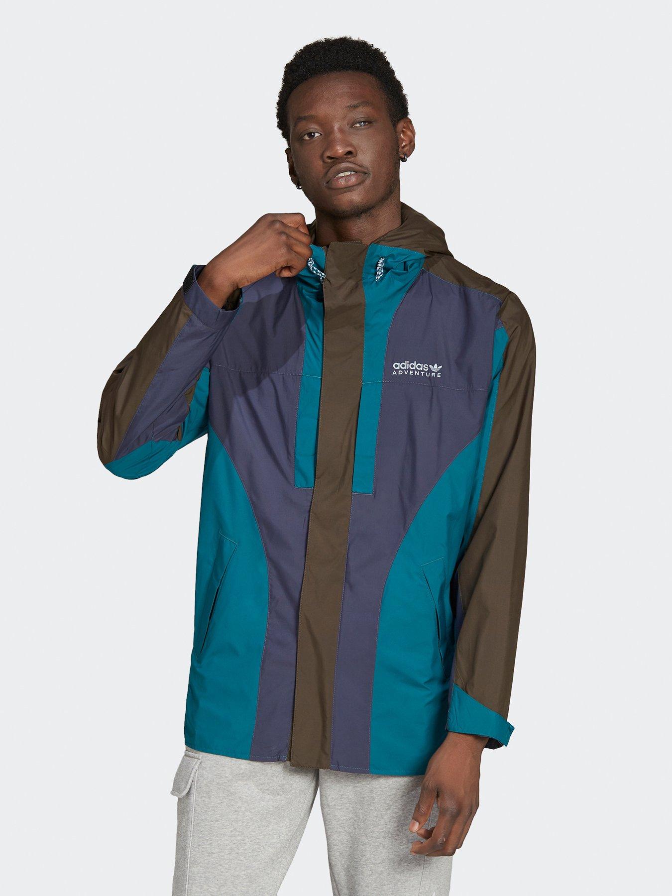 adidas originals adventure jacket in khaki