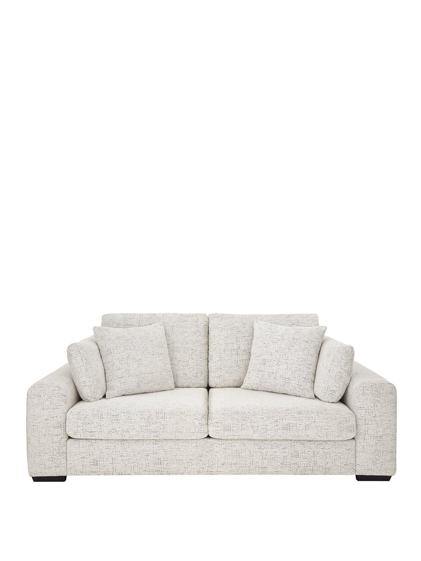 Product photograph of Very Home Amy Fabric 3 Seater Sofa from very.co.uk