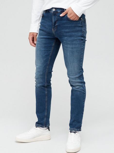 very-man-slim-stretch-jeans-dark-blue