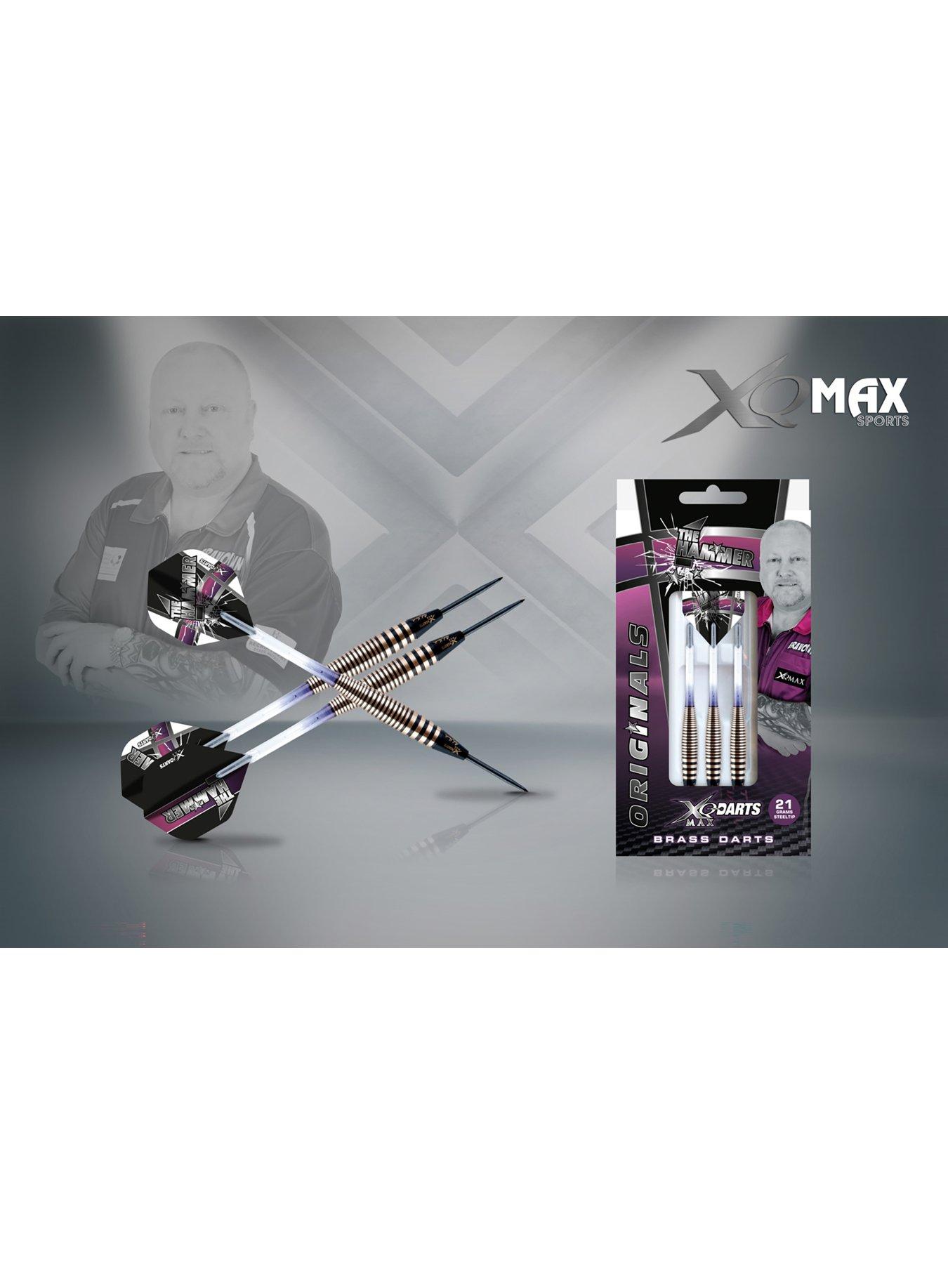 Image 3 of 6 of XQ Max Andy Hamilton Original 21g Steel Tip Brass Darts Set