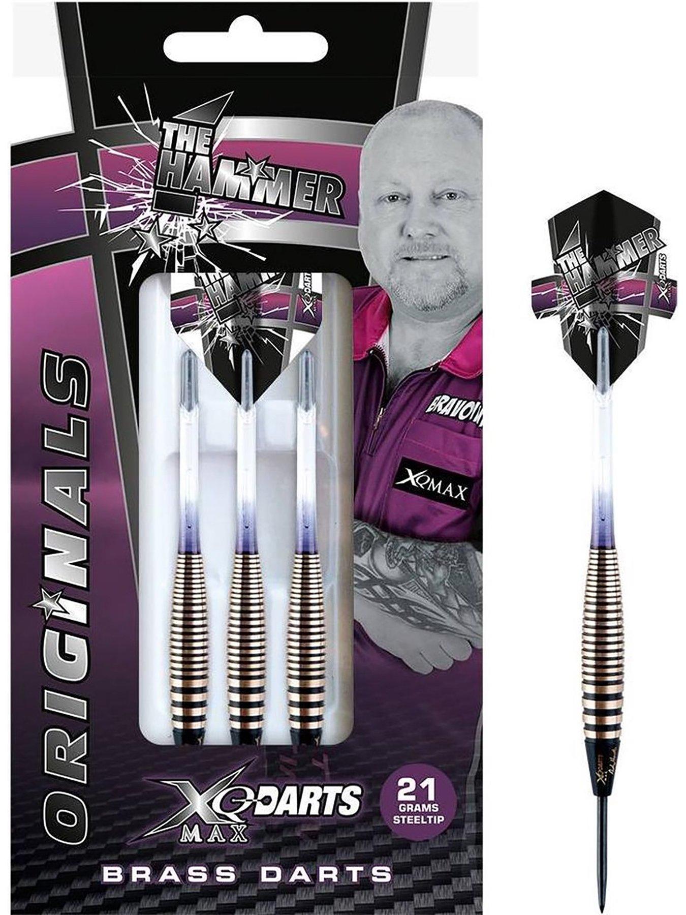 Image 5 of 6 of XQ Max Andy Hamilton Original 21g Steel Tip Brass Darts Set