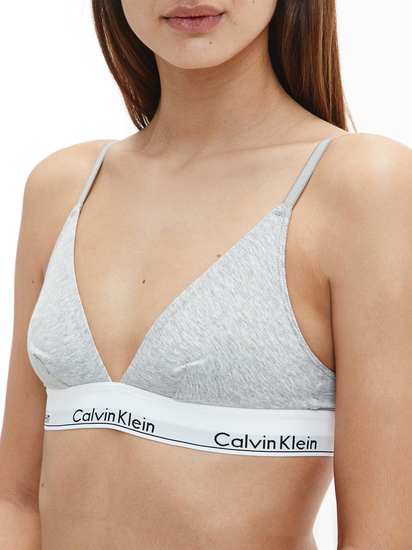 Image 1 of 3 of Calvin Klein Triangle Unlined - Grey
