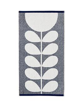 Product photograph of Orla Kiely Sunflower Hand Towel - Whale from very.co.uk