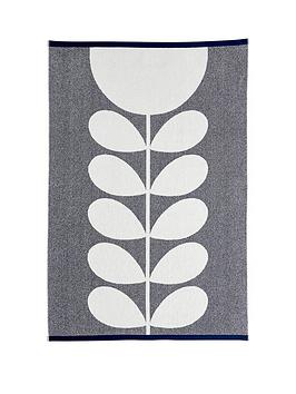 Product photograph of Orla Kiely Sunflower Bath Sheet- Whale from very.co.uk